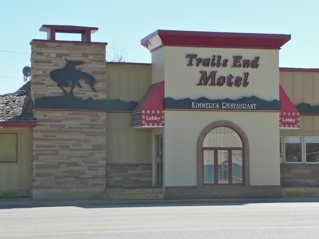 Trails End Motel Sheridan Eksteriør bilde